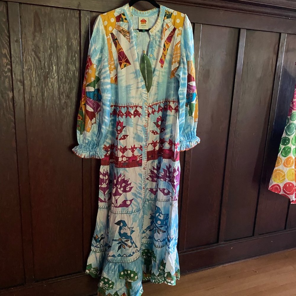 FARM Rio Tie dye Forest Maxi Dress - TAGS still ON!!!